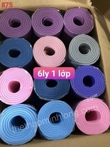 Thảm tập 6 ly 1 lớp - mã ML0875 