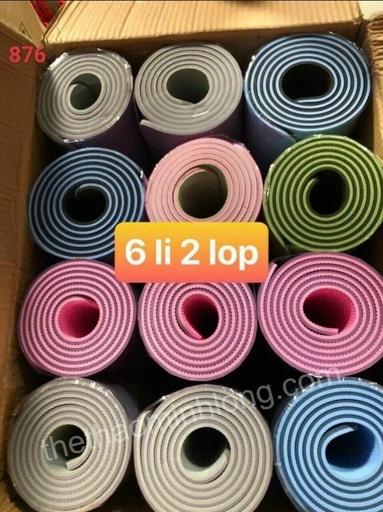 Thảm tập 6 ly 2 lớp - mã ML0876 